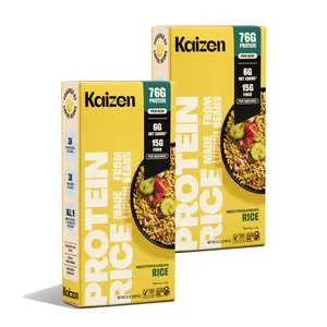 Kaizen High Protein, Low Carb Mediterranean Rice - 19g Protein, 6g Net Carbs, Gluten Free (8oz) Kaizen High Protein, Low Carb Mediterranean Rice - 19g Protein, 6g Net Carbs, Gluten Free (8oz)