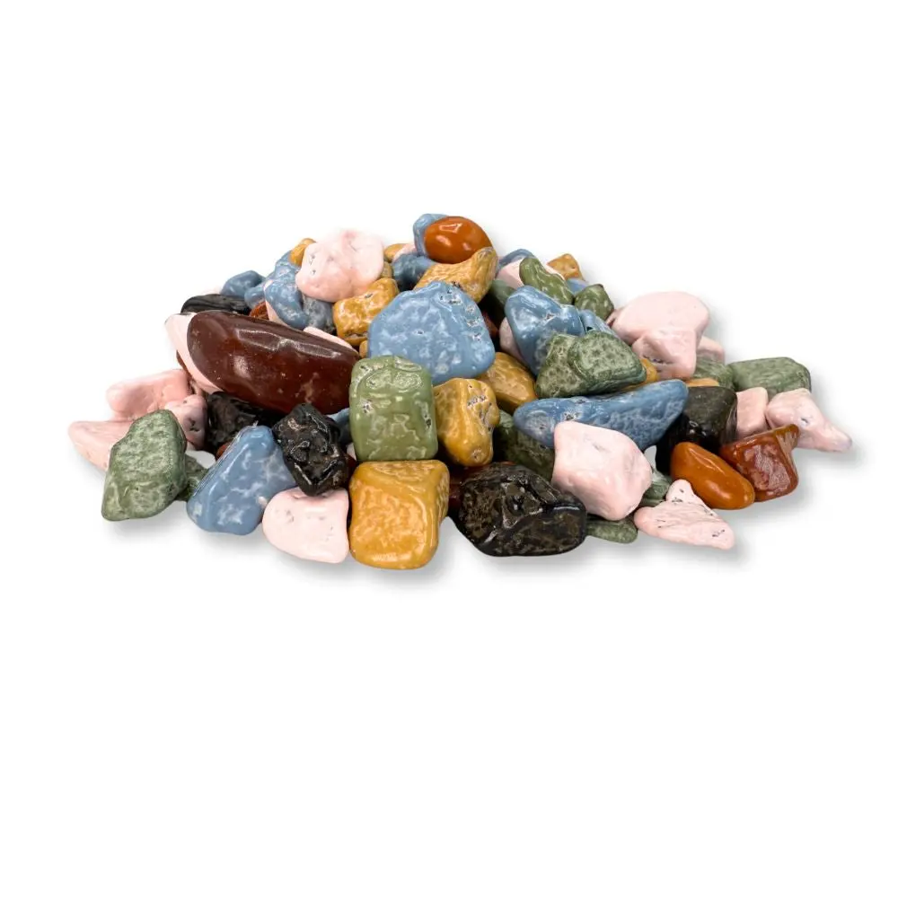 Kimmie Candy Choco Rocks – Crunchy Chocolate Pebbles – Bulk Value Bag