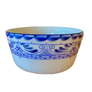 Mexican Porcelain Dinnerware Talavera Collection- Soup Bowl 5" 13 ounces