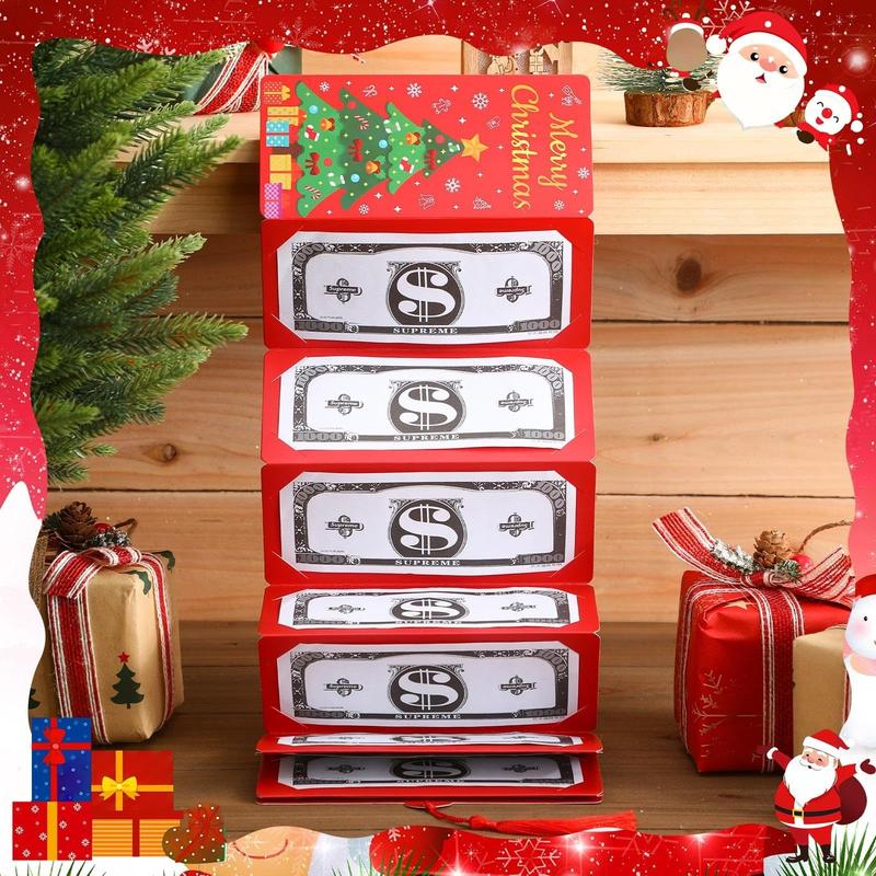 Christmas Clearance Sale Christmas Money Holders Cash Gift Envelope with 10 Slots Santa Snowmen Pattern DIY Christmas Gift Ideas Xmas Gift Card Holder for Family Friend,Christmas Valentine's Day Thanksgiving Day Anniversary Surprise Gift
