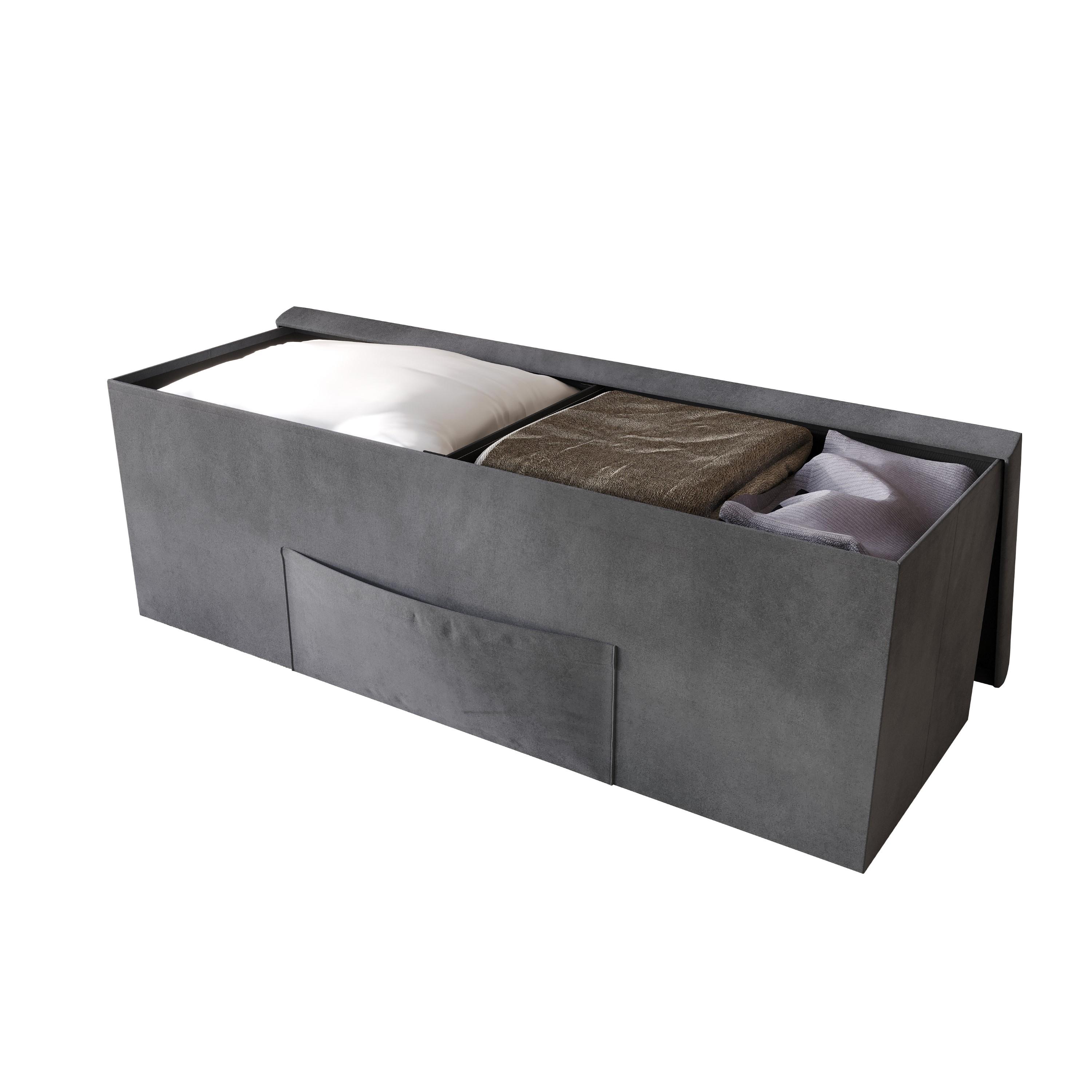 Favorer 12"/30"/42" Tufted Upholstered Folding Storage Ottoman Bench Favorer 12"/30"/42" Tufted Upholstered Folding Storage Ottoman Bench