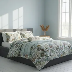 Mi.Z0ne Comforter Twin Bedding Set - Twin-Sized Comforter & Complete Ensemble for Twin Beds - Easy Installation & Stylish Design