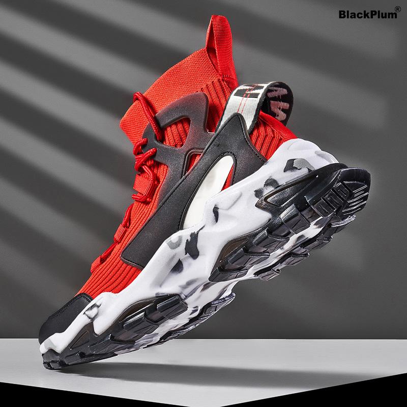 Runner Sports Shoes Athletic Footwear Walking Shoes  Boy Trainer  Lace up Low Top Mesh Sneakers Breathable Running Shoes