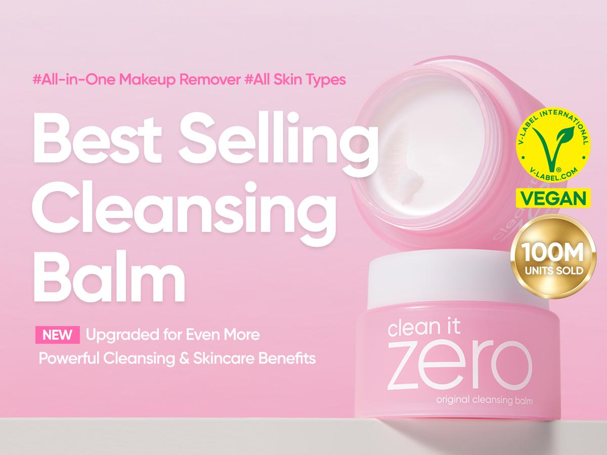Clean it Zero Original Cleansing Balm | Korean Makeup Remover/Cleanser & Hydrating Facial Wash for All Skin 180ML only