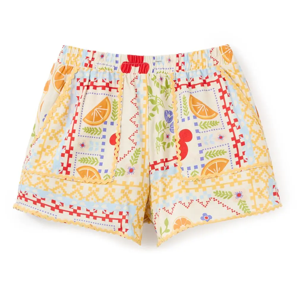 Disney Store Mickey Mouse Icon Oranges Shorts for Adults by Her Universe - Exclusive