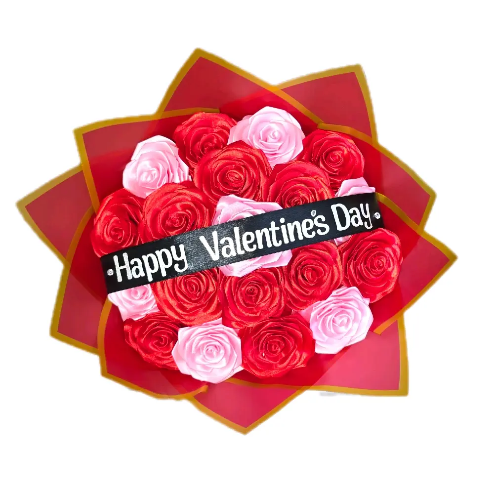 Eternal Rose's Bouquet Valentine's Day Gift Red and Pink Roses for Loved Ones Perfect Gift for Your Special Someone. Personalize Your Bouquet for any occasion.  Personalizada Tu Ramo para cualquier ocasión