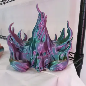 Skull and smoke double controller holder