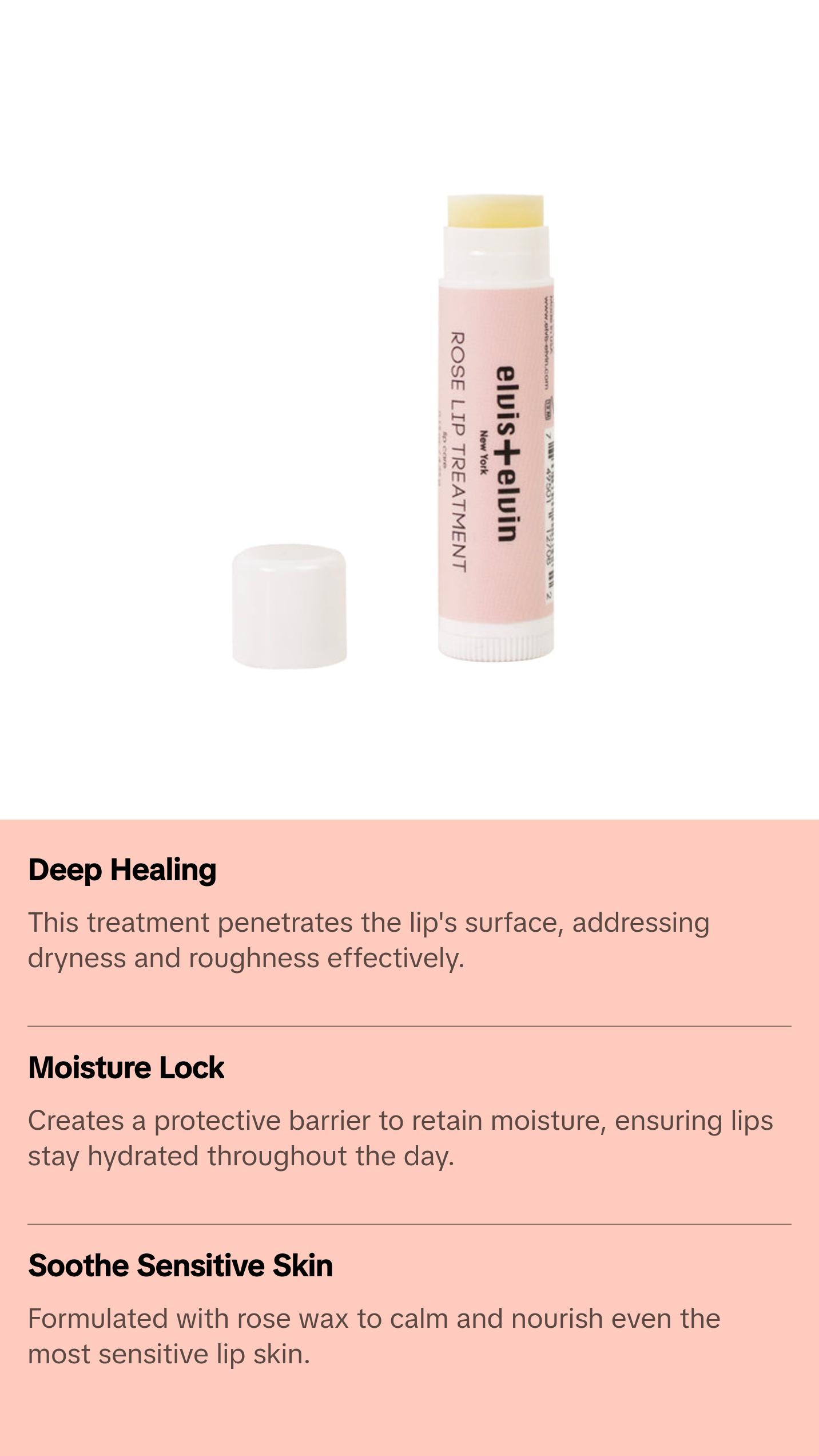 elvis+elvin | Rose Lip Treatment (1 fl. oz / 30 ml)