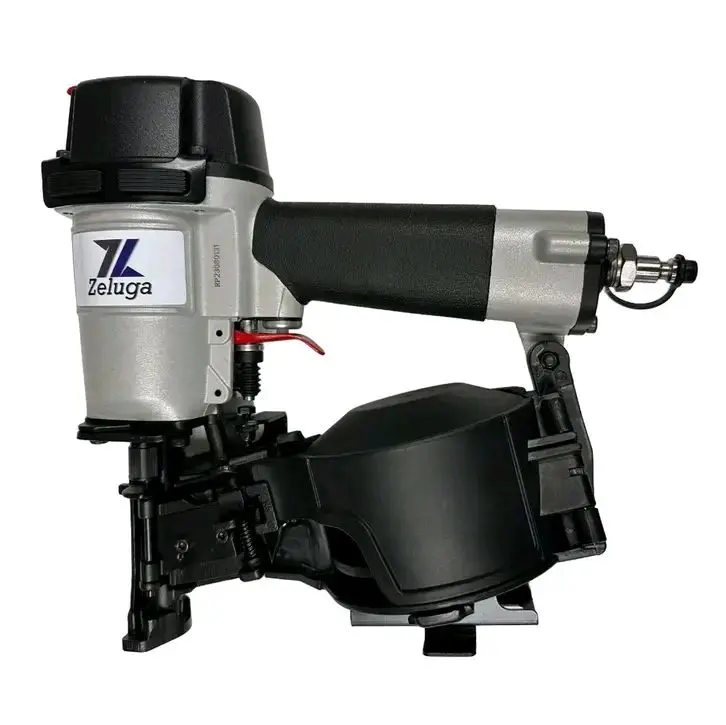 Zeluga 15 Degree Coil Roofing Nailer Efficient Roof Installation Tool for Professional Roofers