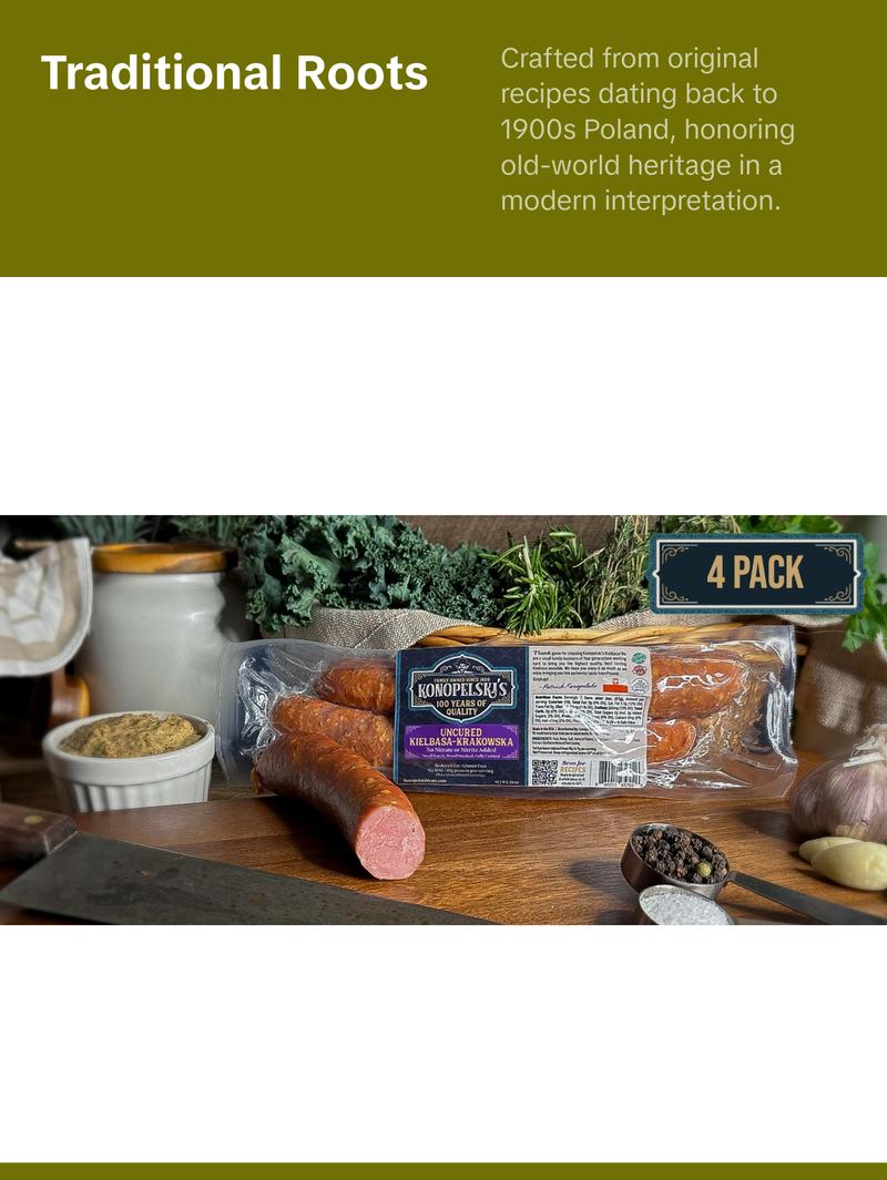 Kielbasa - Krakowska – A Lean Take on a Polish Classic