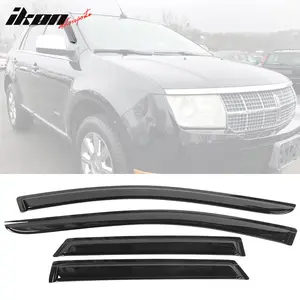 Smoke Window Visors for Ford Edge 2007-2014 & Lincoln MKZ 2007-2015 Acrylic