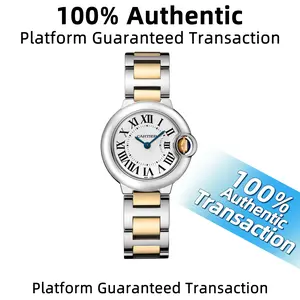 Cartier Ballon Bleu Small Model 28mm Two-Tone 18k Yellow Gold & Steel WHP040855 FS