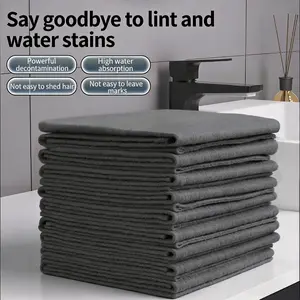 10 Counts  Thickened Magic Cleaning Cloth, Microfiber Streak Free Cloth, Reuseable Magic Fiber Towels Rags, Cleaning cloths with multipurpose use, miracle cloths for glass, kitchen and vehicle windows. Set