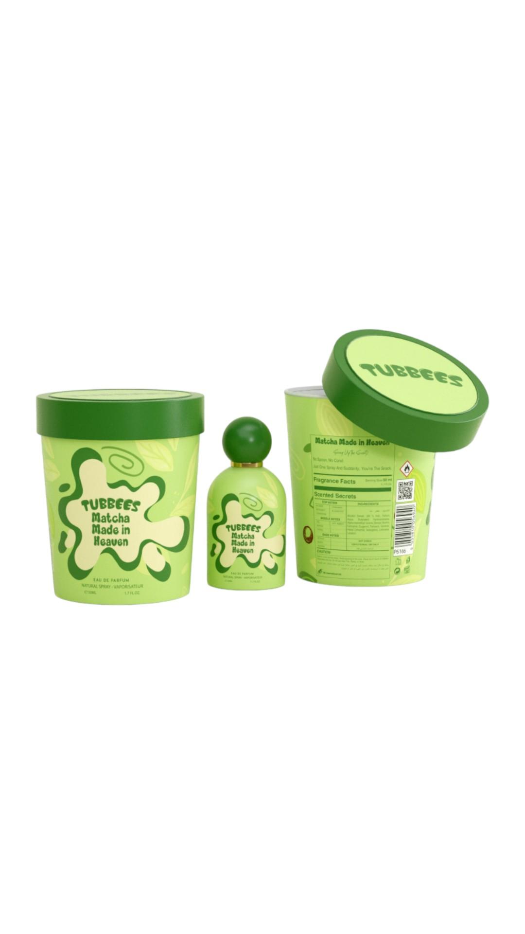 Grandeur | Tubbees | Matcha Made In Heaven | Eau De Parfum | 1.7 fl oz | Unisex Fragrance | Matcha - Creamy & Milky Notes
