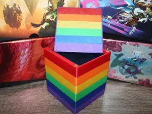 PRIDE - Magnetic Commander Theme Deck Box