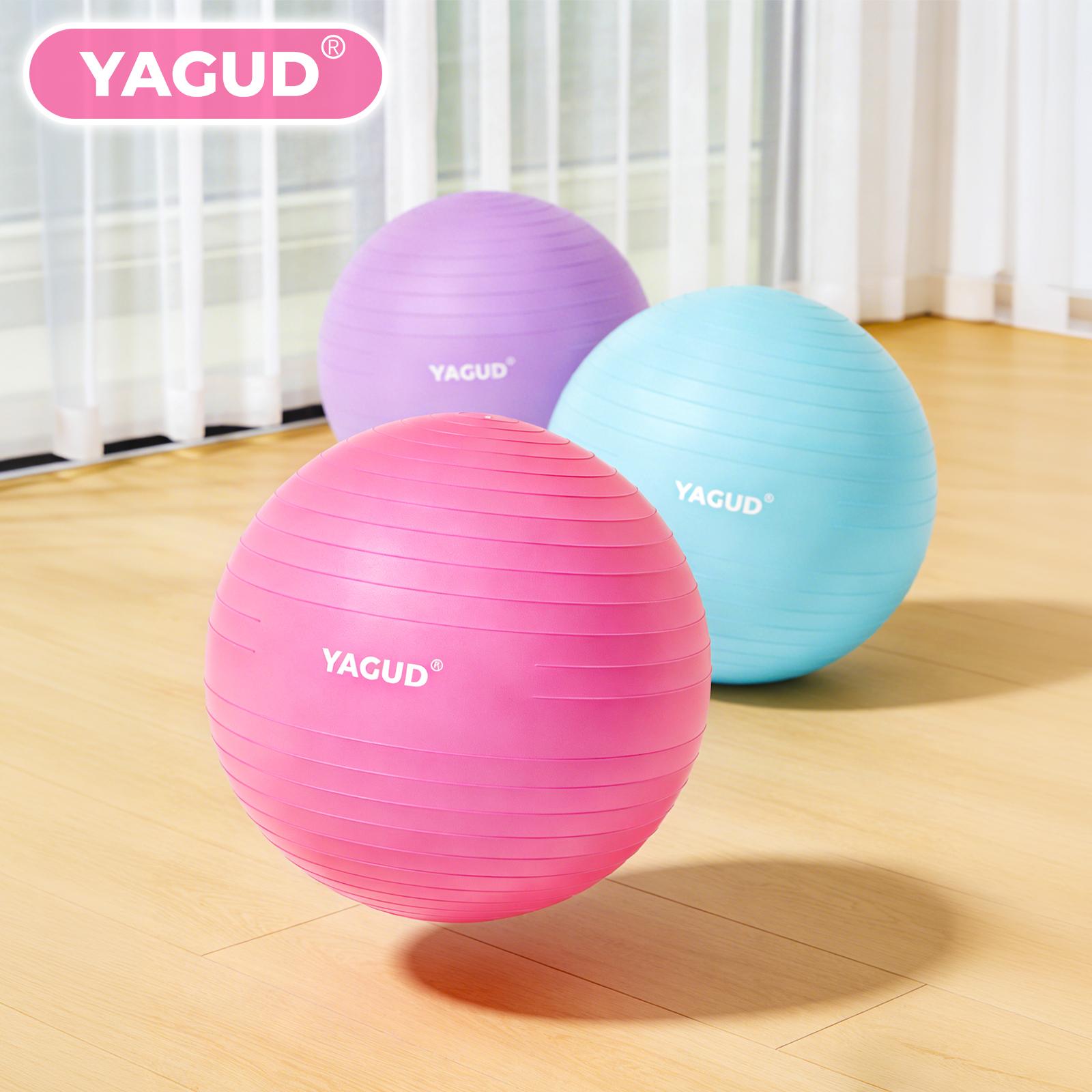 Yoga Ball Exercise Ball Anti Slip Heavy Duty for Fitness, Balance & Core Workout, 440 lbs Weight Capacity