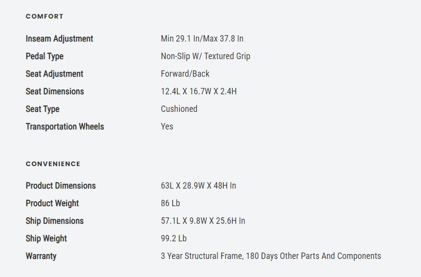 Sunny Health & Fitness Recumbent Bike Elliptical Cross Trainer, Home Gym Workout Fitness, Full-Body Low-Impact Cardio, Adjustable Resistance, Built-In Performance Monitor and Pulse Sensors, Smart, Standard, Electromagnetic, or Magnetic Options