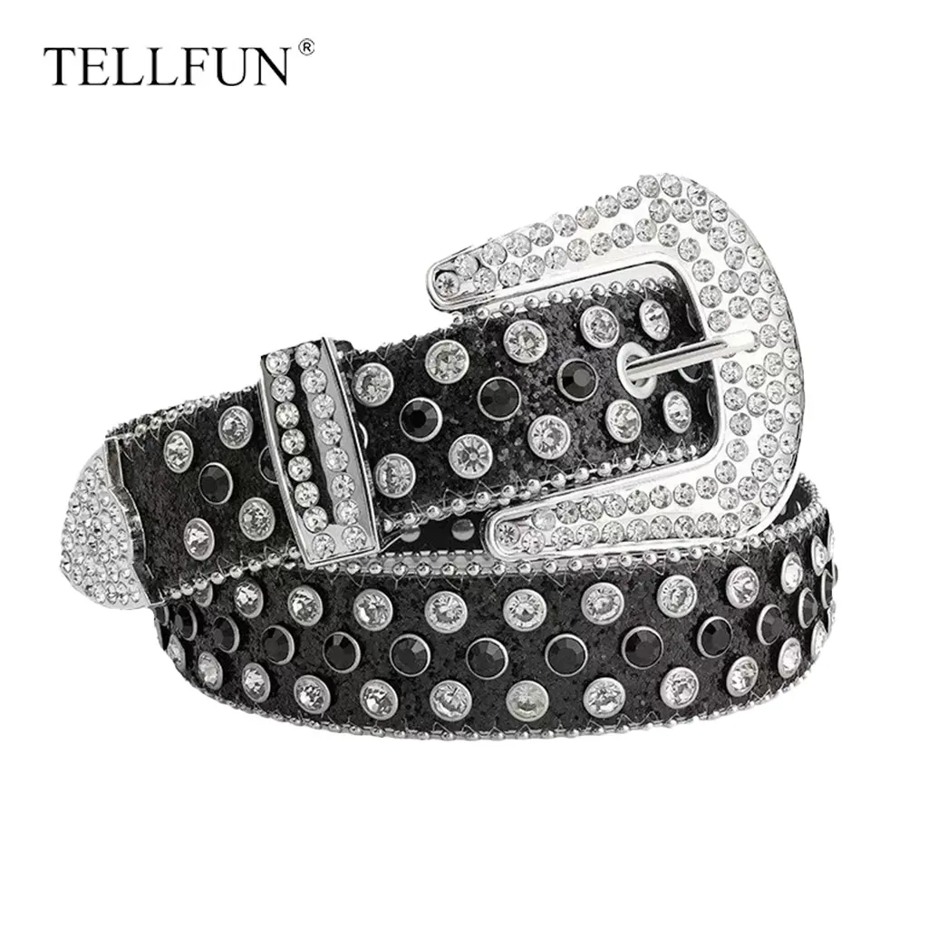 rhinestone true religion belt - TikTok Shop display picture 1