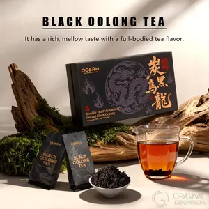 Roasted Black Oolong 128g（8g×16packs）With Rich Aroma Of Charcoal Fire