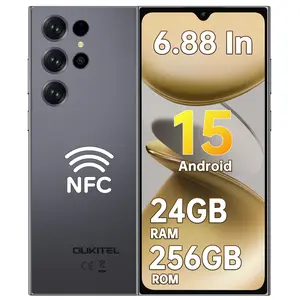 OUKITEL C61 Pro SE Phone Unlocked - Android 15 Cell Phone, 24GB(8+16)+256GB / Expandable 1TB, 6.88-inch ，5150mAh Battery, 13MP+5MP Camera, 4G Dual SIM, NFC/OTG/GPS/T-Mobile