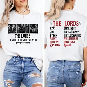 Officially Licensed Chaotic The Lords Series Book Sweatshirt, Shantel Tessier Book Merch, Barrington University, Spade Brothers Book Tee
