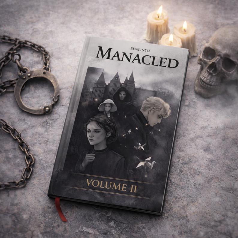 Manacled Volume II Dark Fantasy Romance Novel – Enemies to Lovers War-Torn Magical World Psychological Drama, Lost Memories Return, Emotional Survival Romance, Collector Gothic Fiction Book