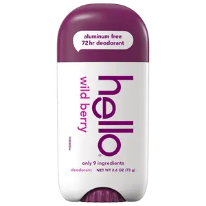 hello wild berry aluminum free deodorant with shea butter hello wild berry aluminum free deodorant with shea butter