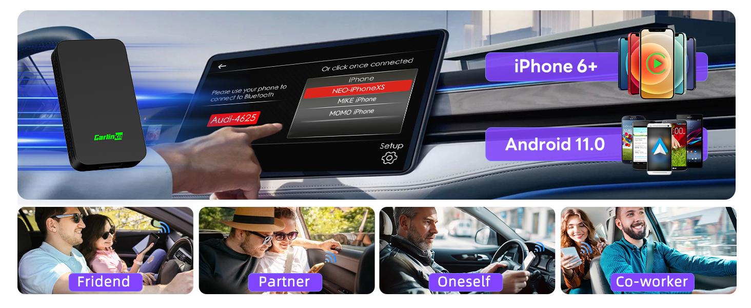 2air CarlinKit 5.0 Wireless CarPlay Wireless Android Auto Box 2.4G&5.8Ghz WiFi BT Auto Connect Plug&Play For Wired AA CP Cars Converter Adapter 2air CarlinKit 5.0 Wireless CarPlay Wireless Android Auto Box 2.4G&5.8Ghz WiFi BT Auto Connect Plug&Play For Wired AA CP Cars Converter Adapter