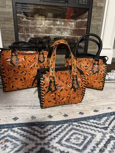 The Sedona Hand-Tooled Leather Speedy