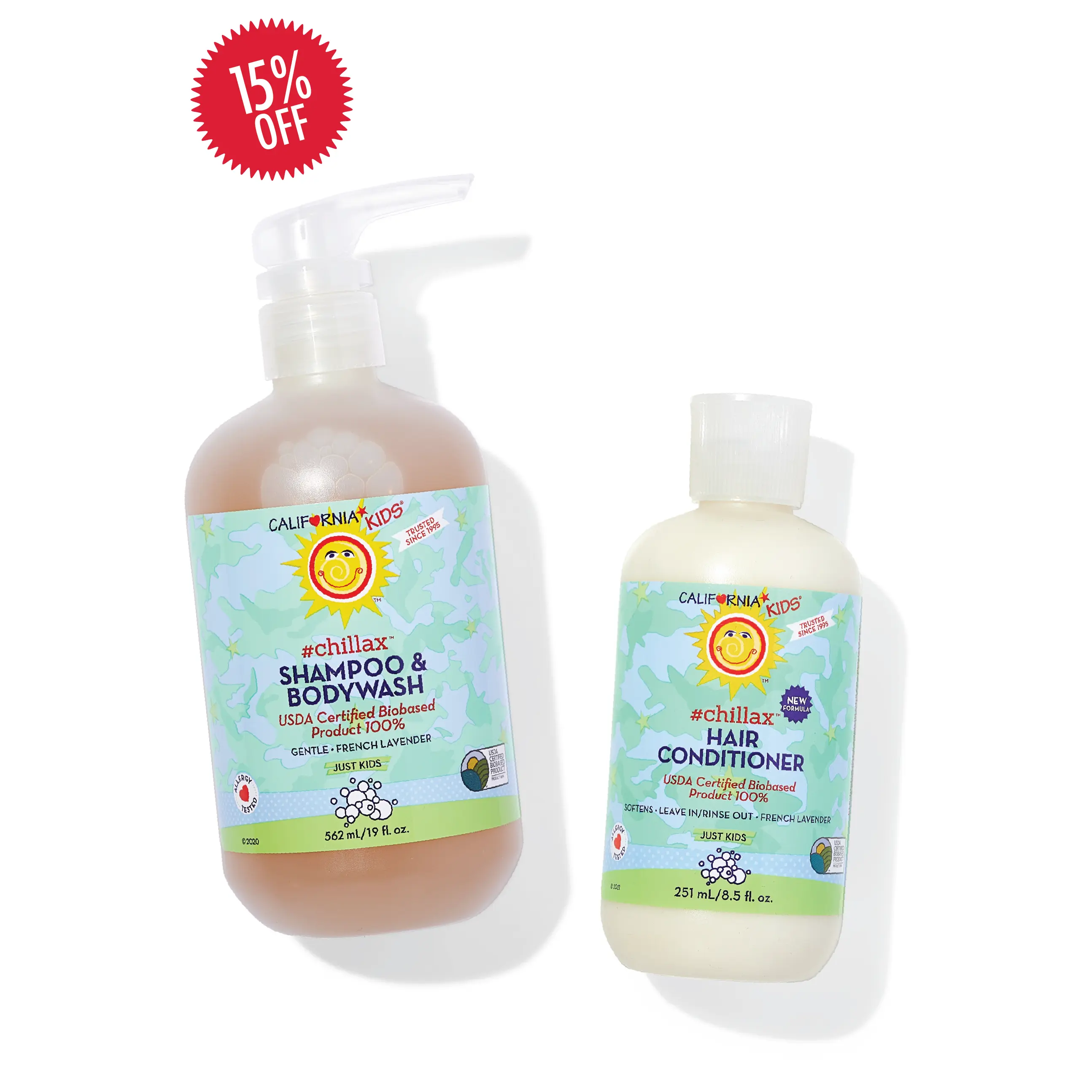 Kids #Chillax™ Shampoo + Conditioner Bundle
