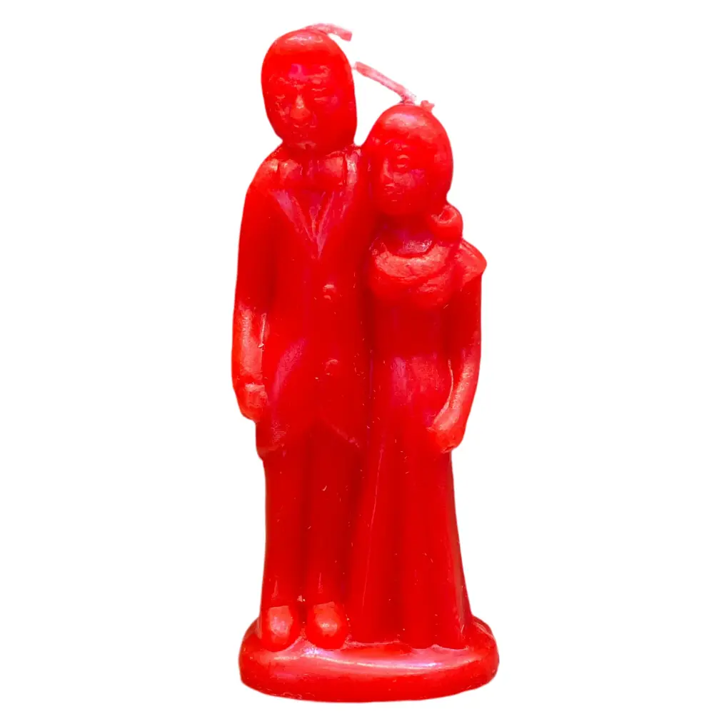 Married/ Wedding Couple Figure Candle