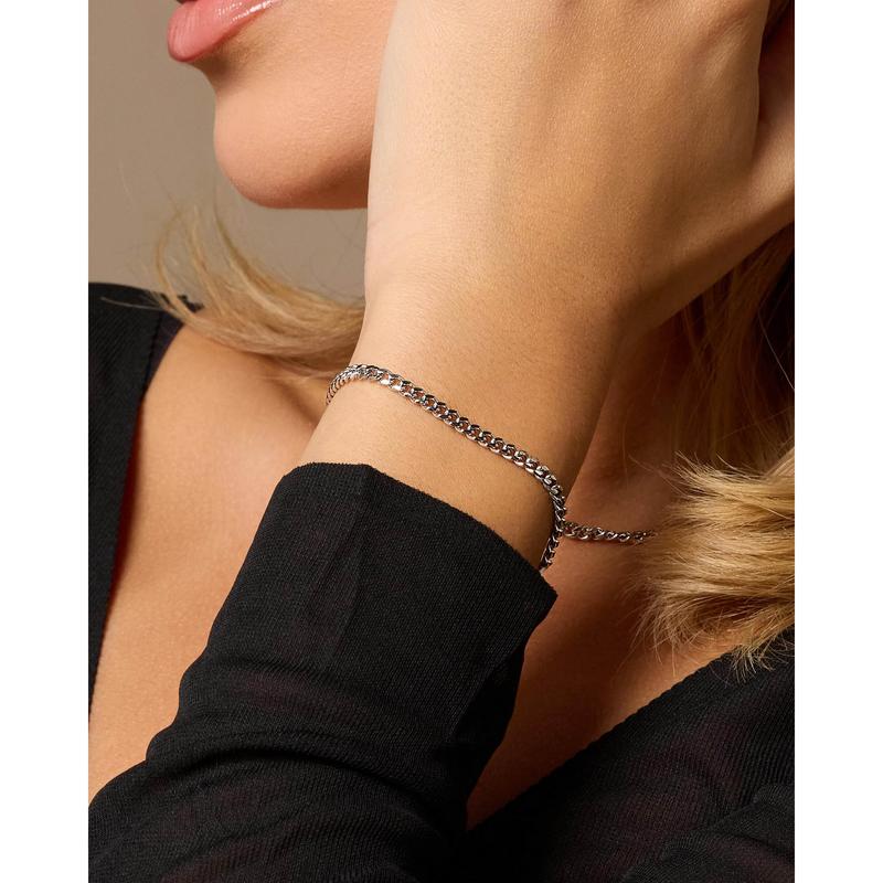 Women's Cuban Link Bracelet 3mm