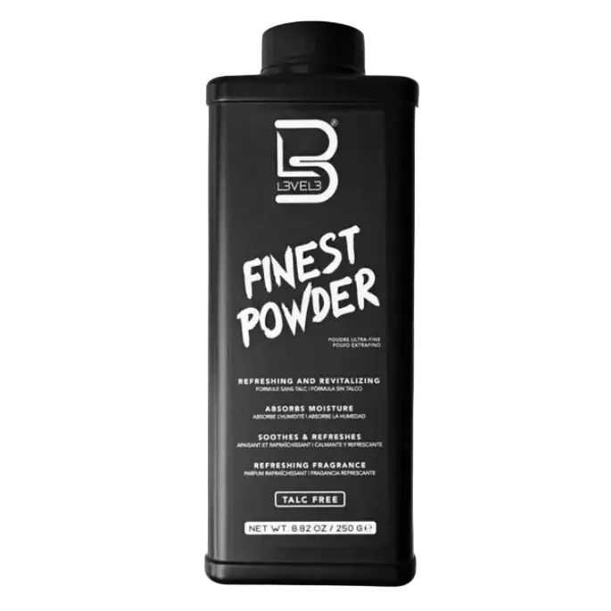 Level3 Ultra-Fine Light Hair Styling Powder, 8.82oz, Finest Scented Moisture Control Daily Haircare Product
