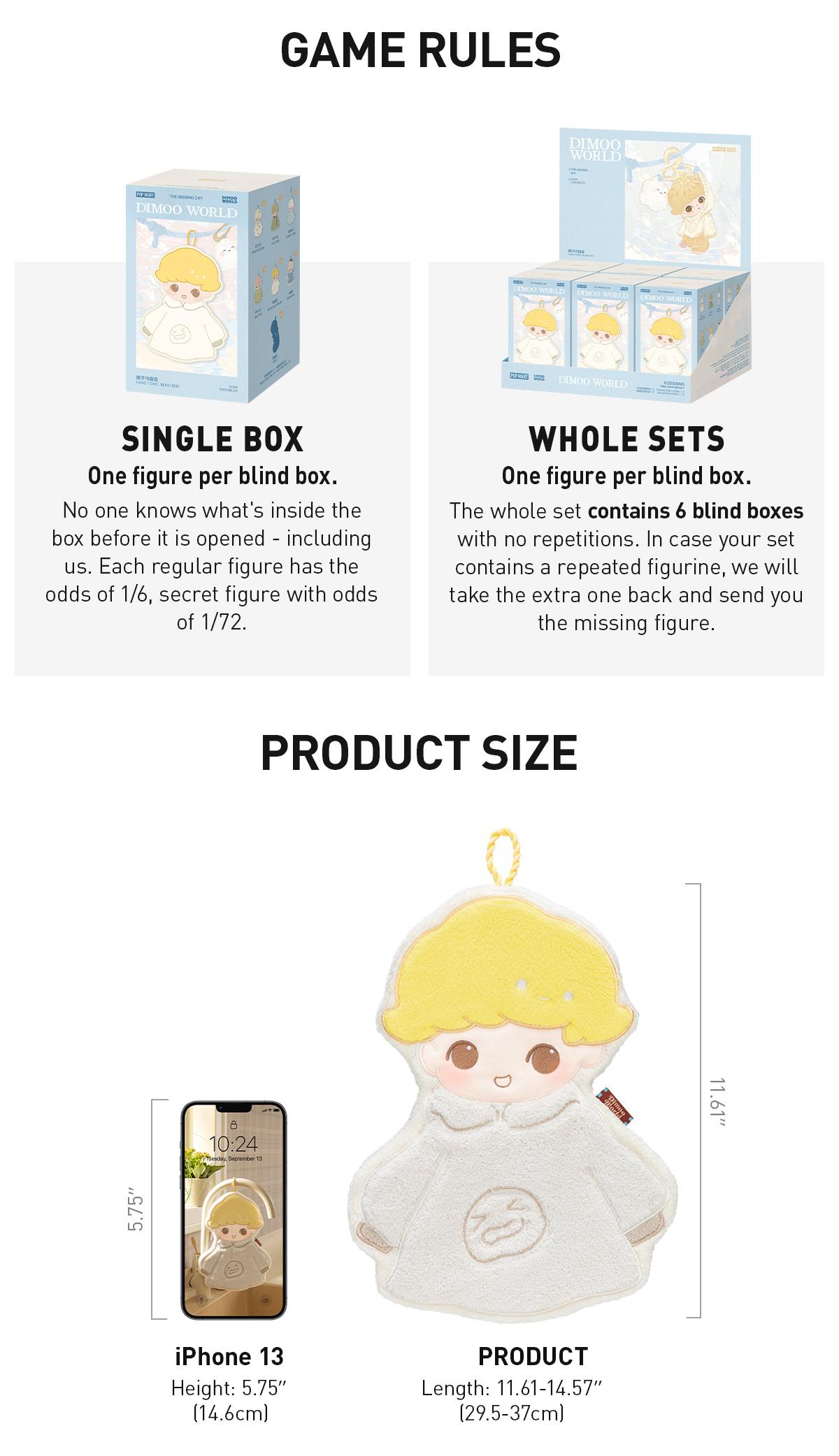 POP MART DIMOO The Missing Day Series-Hand Towel Blind Box