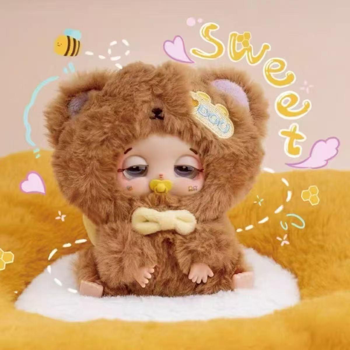 Baby Three-Sleepy baby DouDou-Lucky Delivery Plush toy doll