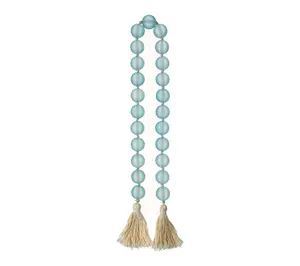 36 "Sea Glass" With Jute Garland By Valerie