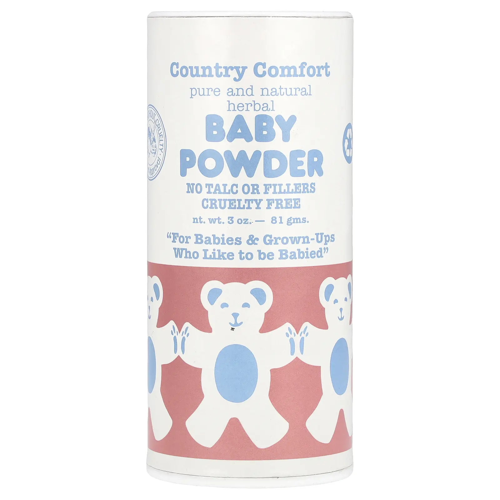 Country Comfort Baby Powder, 3 oz (81 g)