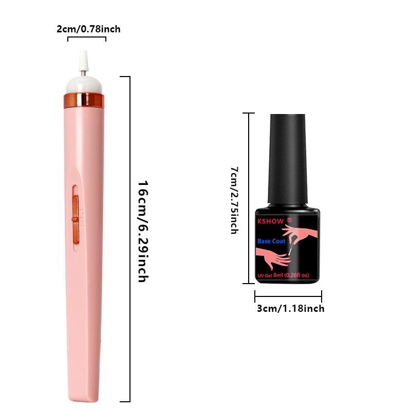 DIY Nail Art Kit, Professional Acrylic Nail Kit with 12 Colors Glitter Acrylic Powder & EMA Liquid & Dry Lamp & Hand Rest & Accessories, Nail Art Kit for Women & Girls, Makeup Products, Christmas Gift