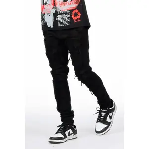 Eryl Black Slim Fit Jean