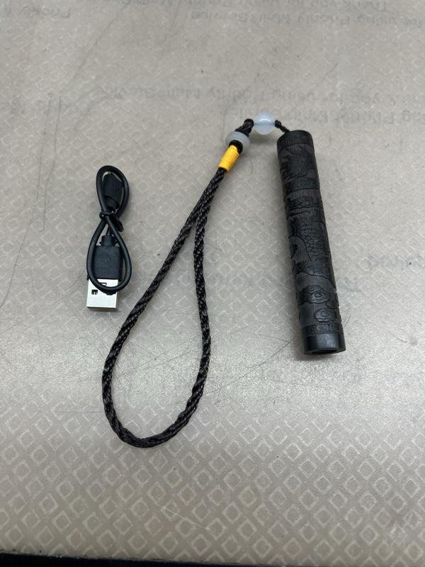 Windproof Flameless Electronic Tungsten Wire Mini Portable Creative Lighter USB Rechargeable Dragon Pattern