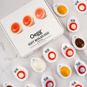 0EGG Instant Marinated Eggs - Mixed Flavors (Original, Salted, Soy Sauce) - 15 Pack (600g) - Ready-to-Eat Protein Snack for Breakfast & Lunch