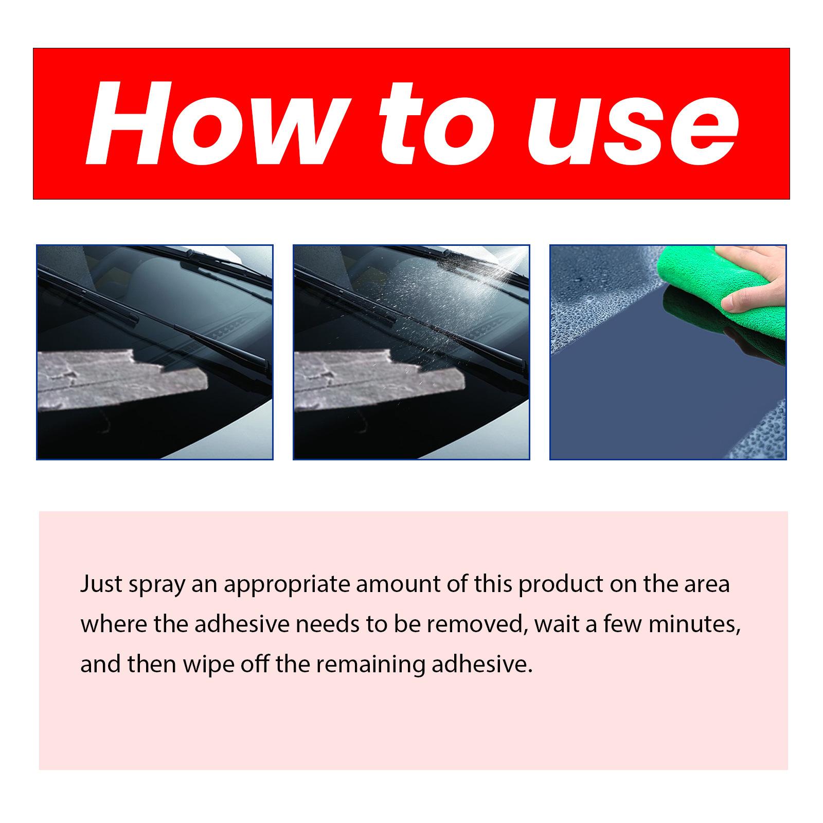 JAKEHOE Multi-Purpose Adhesive Remover | Removes Sticker, Tape & Double-Sided Glue Residue | Safe for Daily Car Use