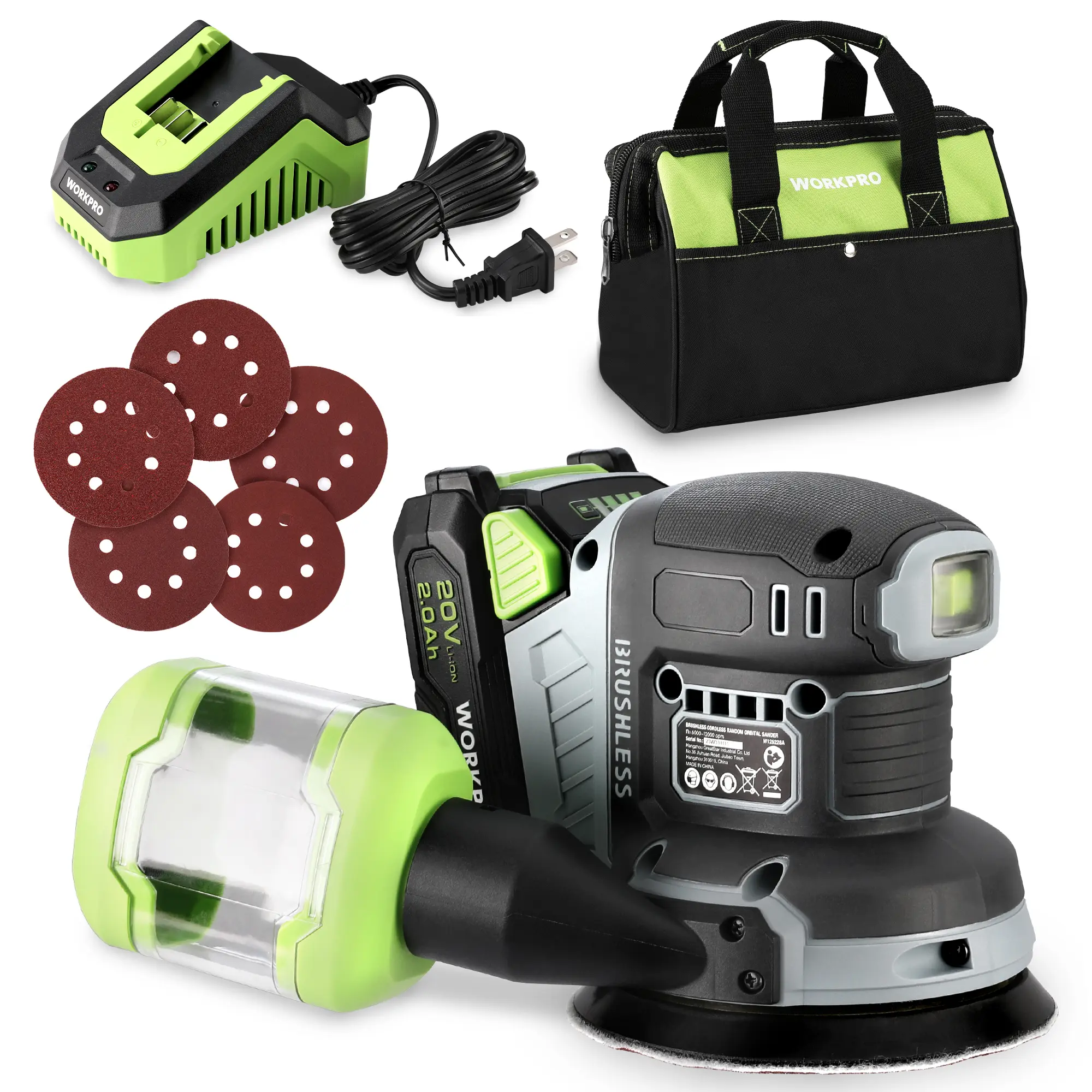 Cordless Random Orbit Sander