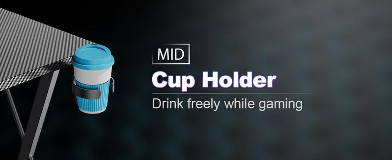 Mr IRONSTONE L Shaped Gaming Desk, Corner Computer Desk with Carbon Fiber Surface,L shaped desk, Home Office Desks Writing Workstation with Large Monitor Stand, Easy to Assemble 51 Inch,FathersDayGift