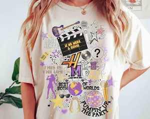 Comfort Colors® Retro Hannah Montana 20Th Anniversary Shirt, Hannah Montana Tee, Channel Pop Star Tee, Magic Kingdom,  Family Trip