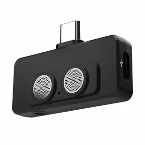 Mini Microphone Plug and play Type-C for Phone, Charge while using, Noise Reduction Mic for Audio Video Recording, Content Creator Microphones for YouTube Tiktok Podcast Vlogging