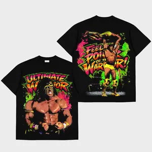 The Ultimate Warrior Premium Cotton T-Shirt, The Face-Painted Legend Shirt, The Power of the Warrior shirt, Ultimate Warrior Fans Shirt, Fashion Cotton, Full Sizes, For Men, For Women