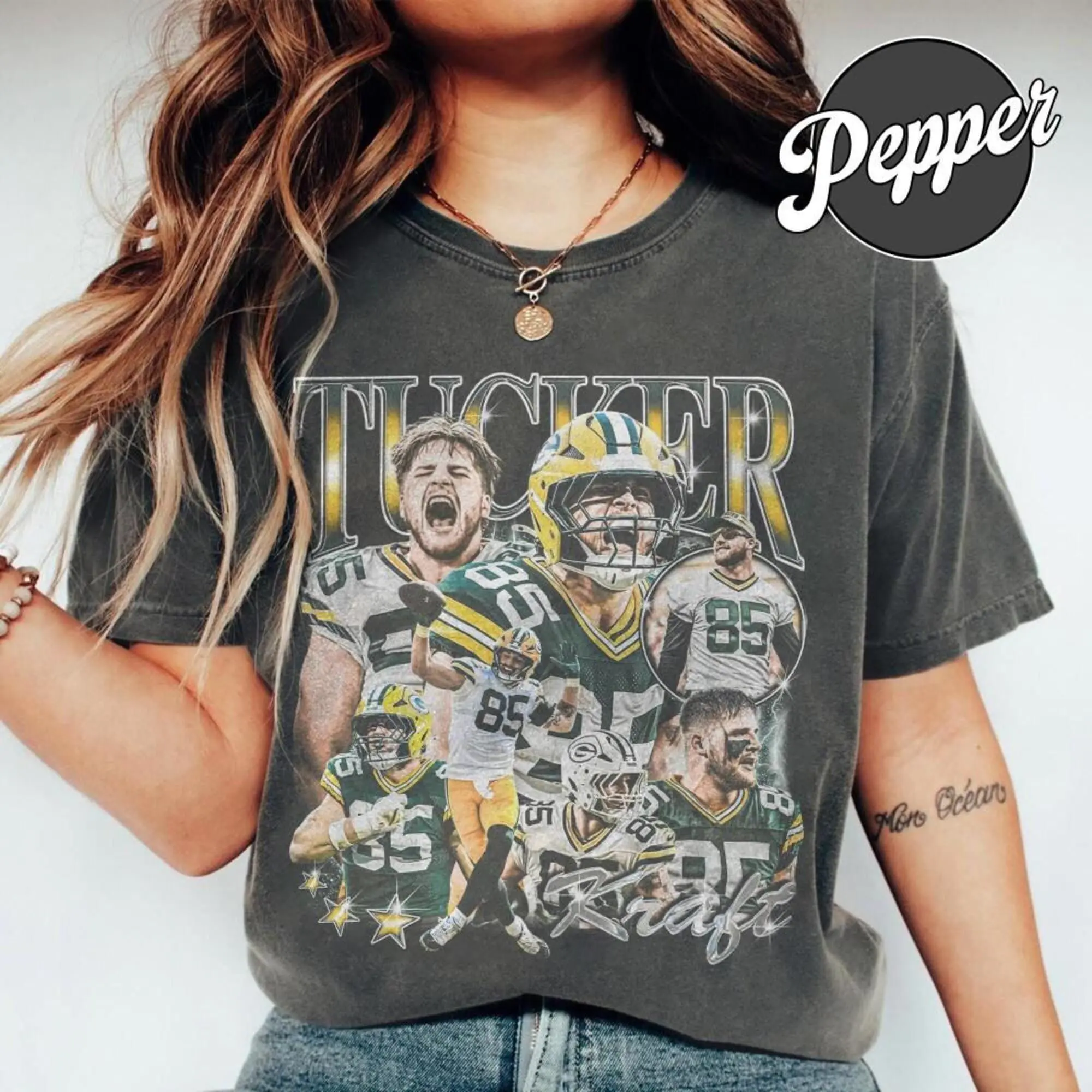 Bootleg Rap Style Tucker Kraft #85 Comfort Colors Shirt