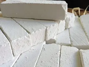 Edible chalk, BELGOROD SAWN edible Chalk chunks (lump) natural for eating (food), 4 oz (113 g)