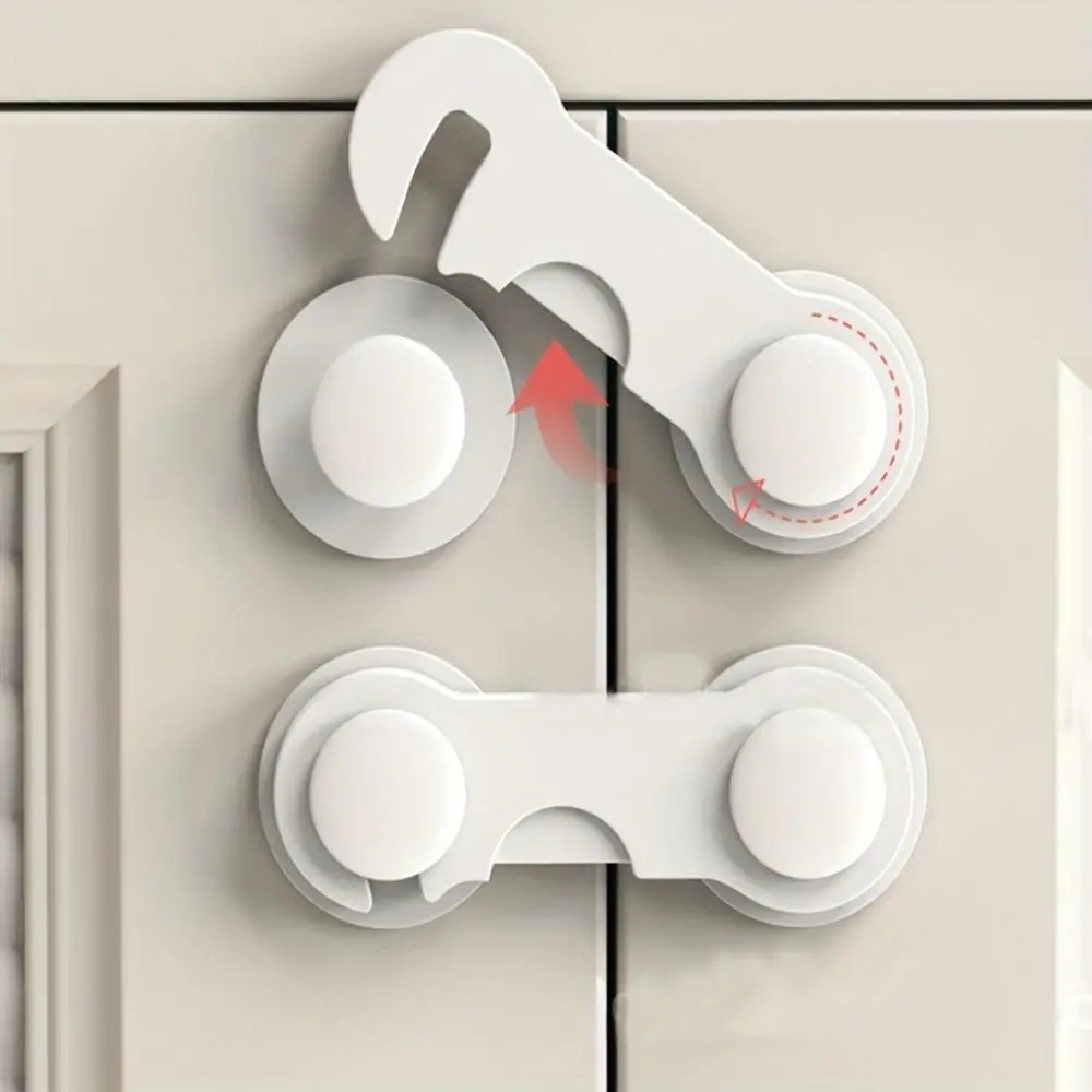 1pc/8pcs Lot Safety Refrigerator Cabinet Lock Protecter Window Closet Wardrobe Safety Lock Magnetic Cabinet Locks